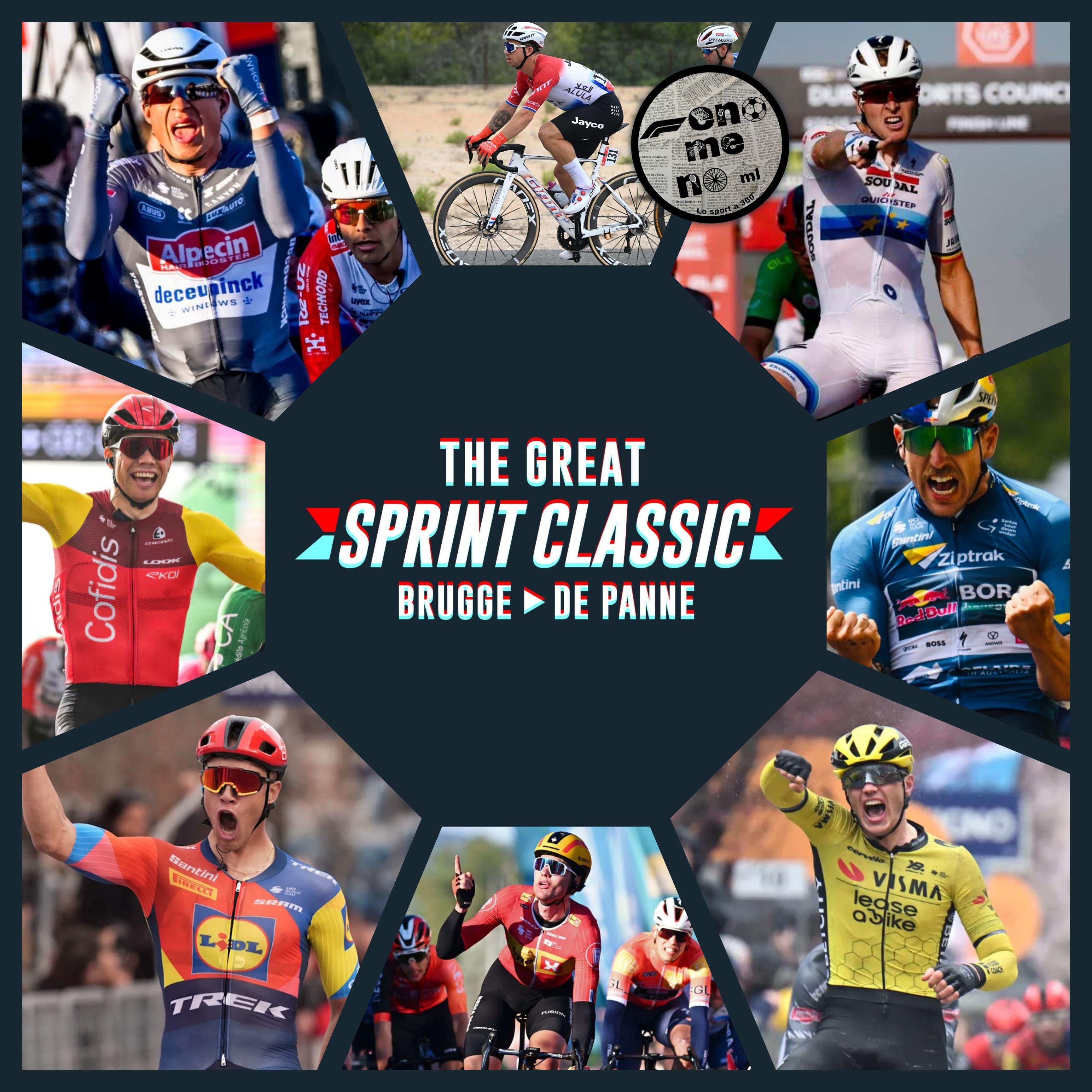 🚨🏆🚴🏻‍♂️🇧🇪Classic Brugge-De Panne : il festival dei velocisti!
